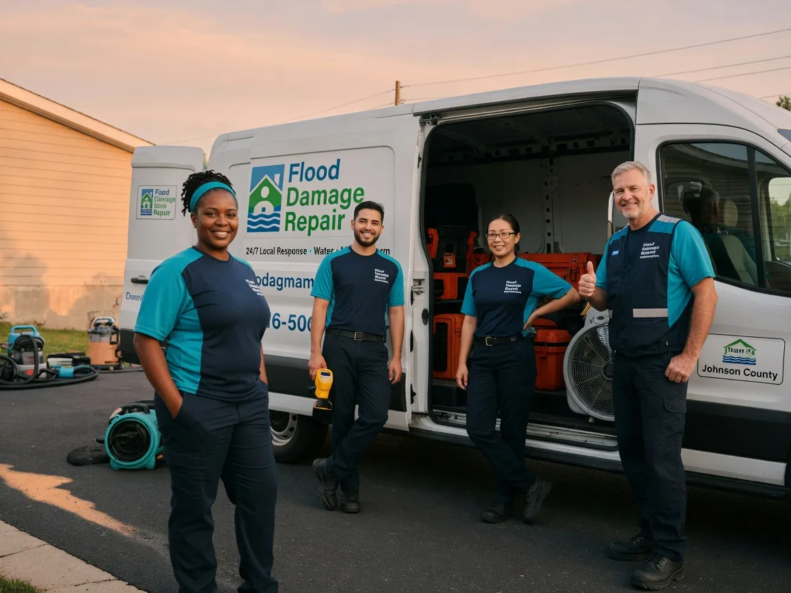 Water Damage Restoration company in Midland, SD